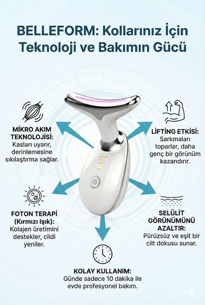 Belleform Arka Kol Sarkma Karşıtı Sıkılaştırıcı & Toparlayıcı Lifting Cihazı